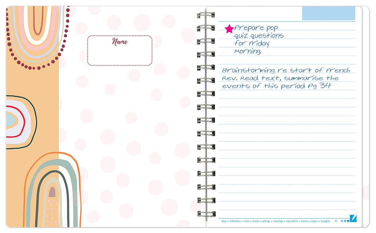 Teacher's Notebook - Rainbows