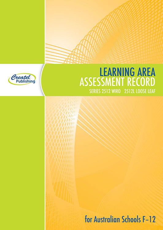 Learning Outcomes Assessment Record Book (F-12) - Wiro Bound