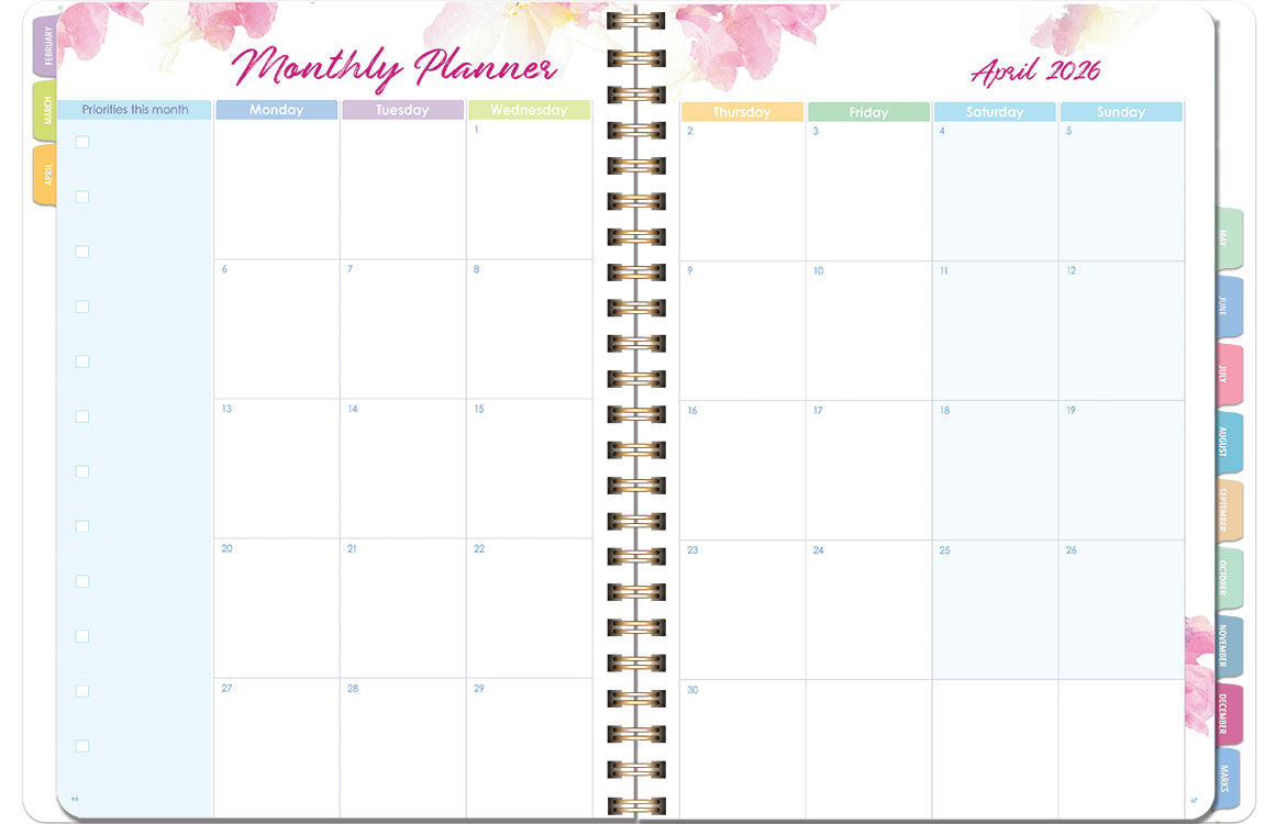Deluxe Secondary Planner 2026 (Daily) - Acacia