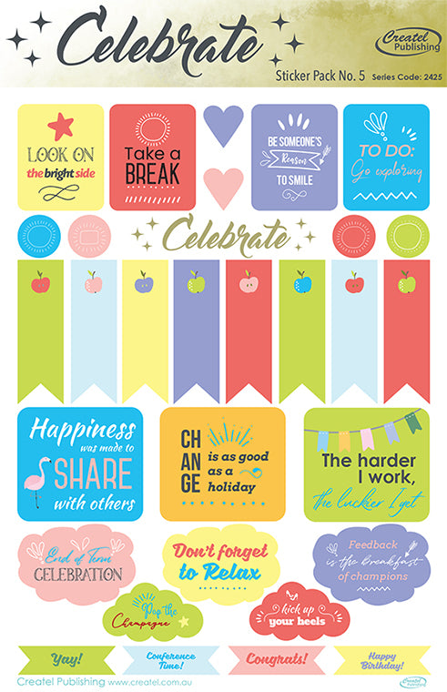 Celebrate - Sticker Pack