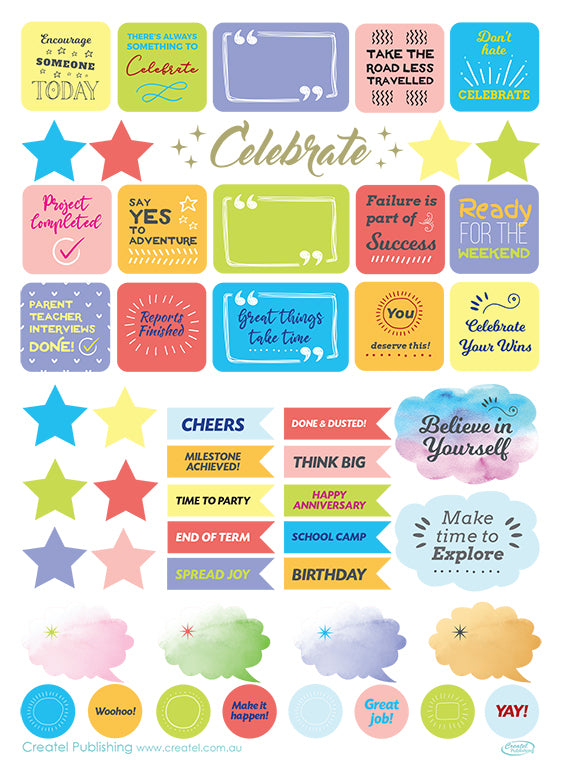 Celebrate - Sticker Pack