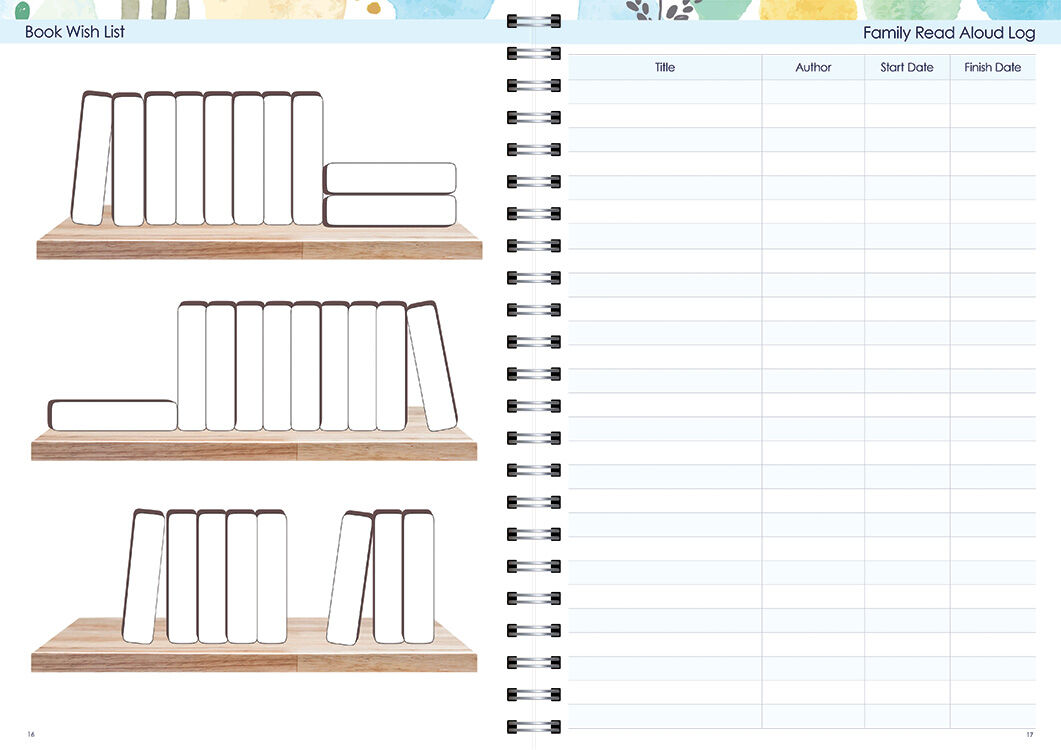 Home School Planner 2026 (Weekly) - Wiro Bound