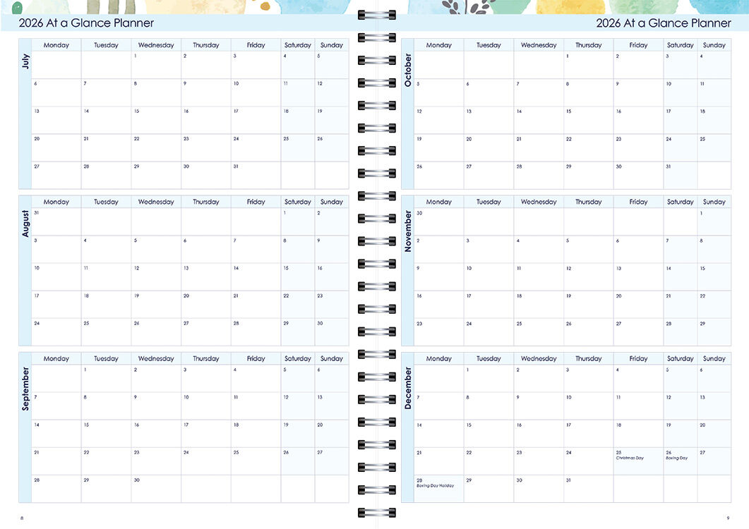 Home School Planner 2026 (Weekly) - Wiro Bound