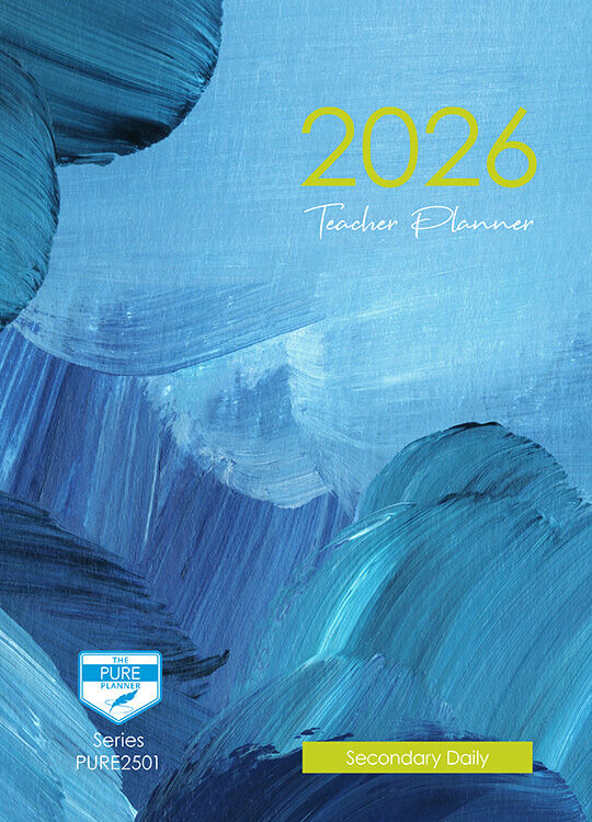 Secondary Pure Paperback Planner 2026 (Daily)