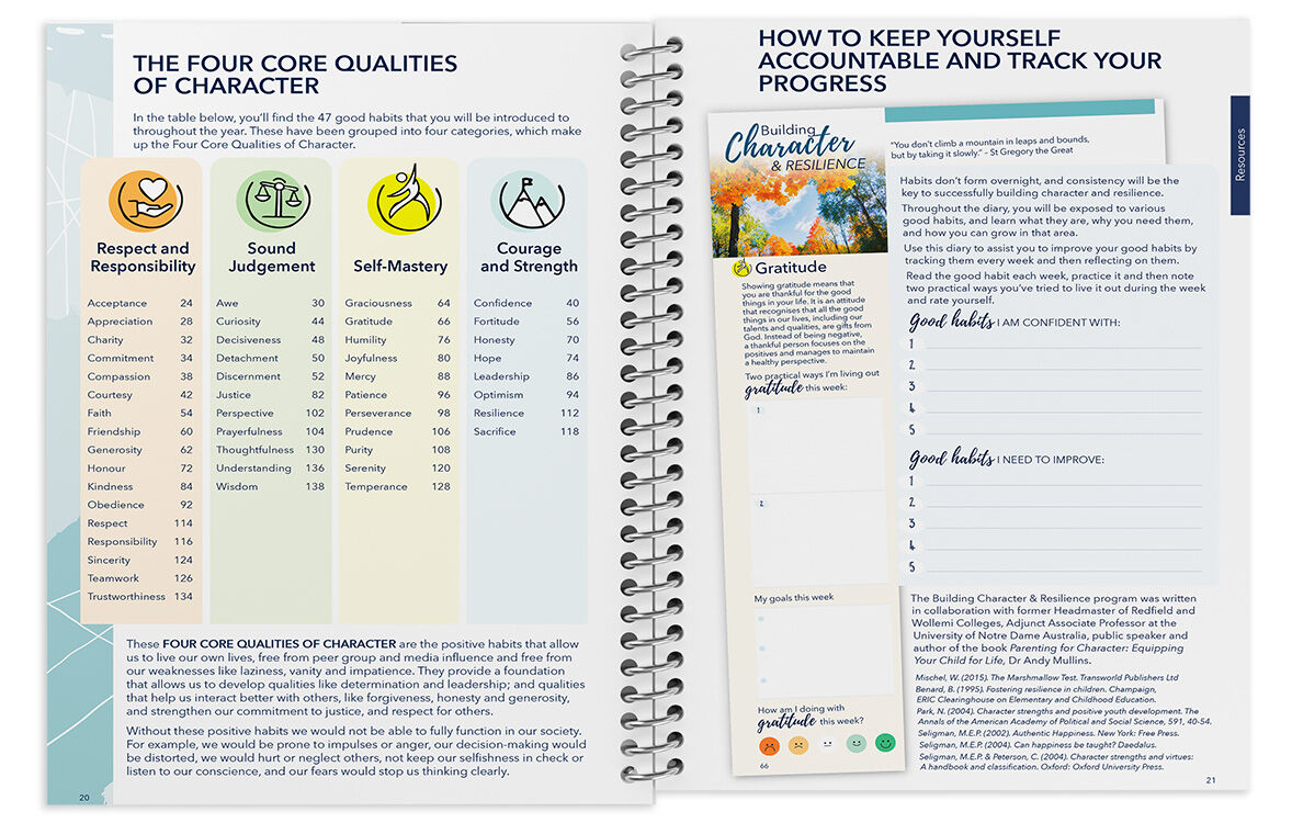 StudyQuest Catholic Edition 2026 (Years 7-12) Student Diary