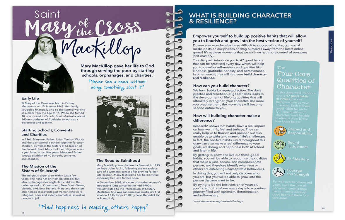 StudyQuest Catholic Edition 2026 (Years 7-12) Student Diary