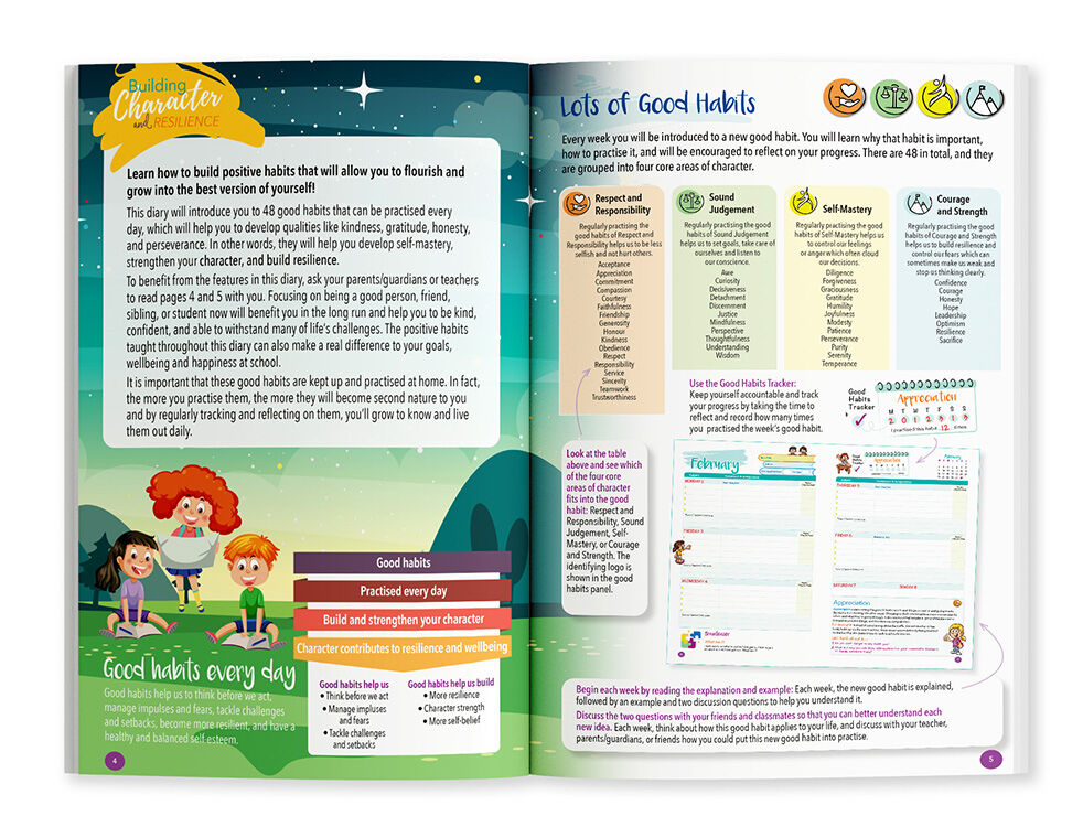 StudyTrek 2026 (Years 4-7) Homework Diary