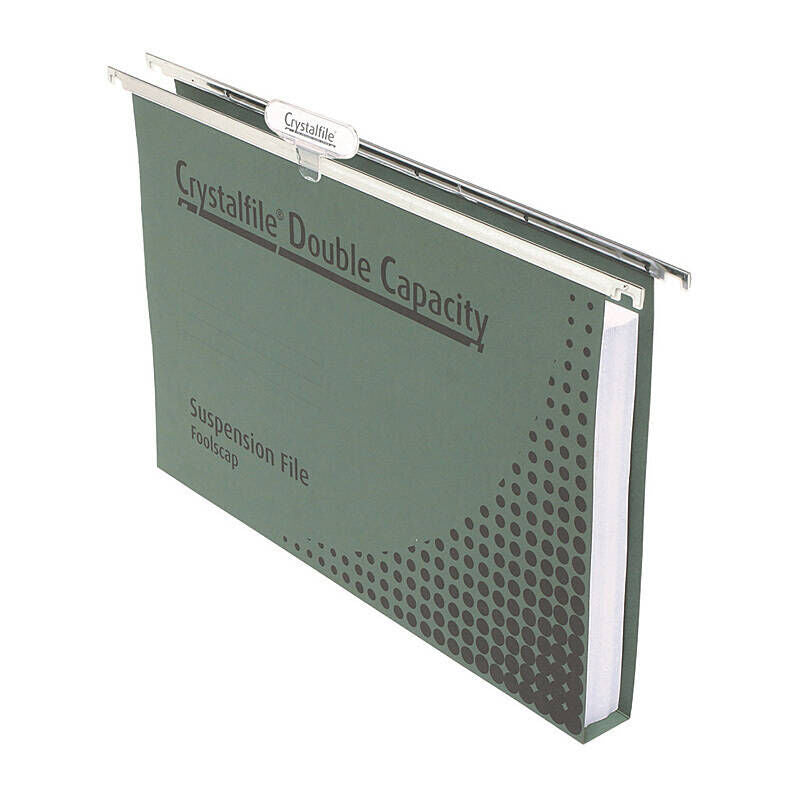 Crystalfile Complete Suspens File Foolscap Dbl Cap (Pack of 50)