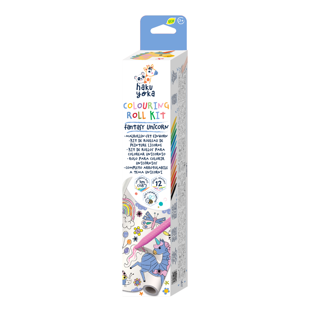 Haku Yoka Colouring Roll Kit - Fantasy Unicorn
