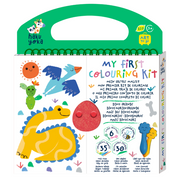 Haku Yoka Art To Go - My First Colouring Kit - Dino Friends
