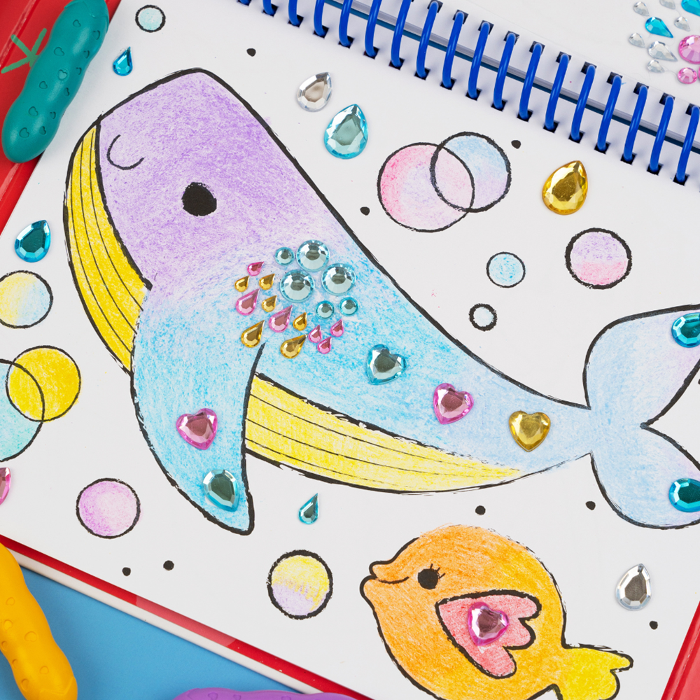 Haku Yoka Art To Go - My First Colouring Kit - Sea Friends - view 3