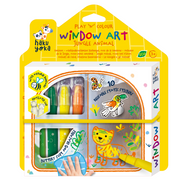 Haku Yoka Window Art - Jungle Animal