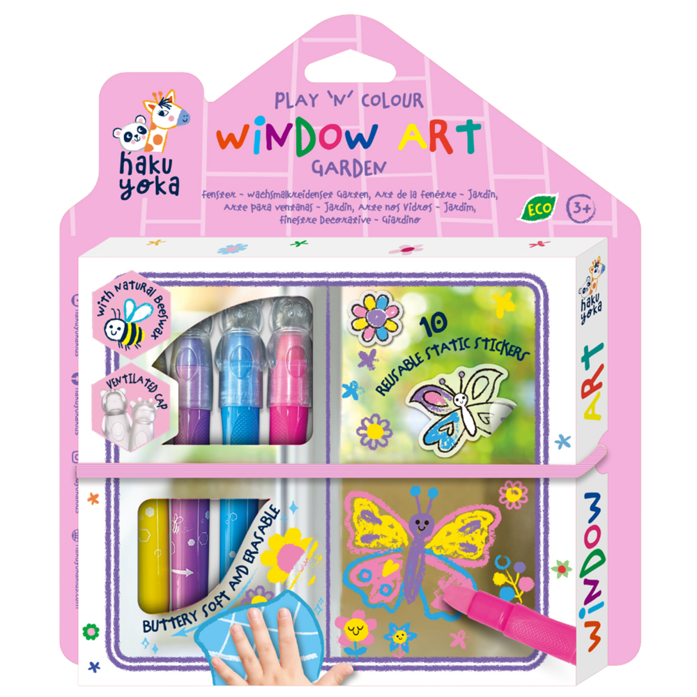 Haku Yoka Window Art - Garden