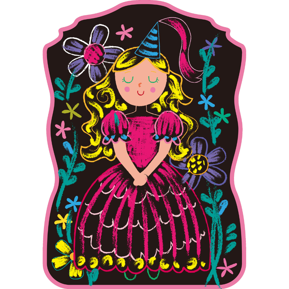 Haku Yoka Art To Go - Chalk Art - Dress Up The Princess - view 2