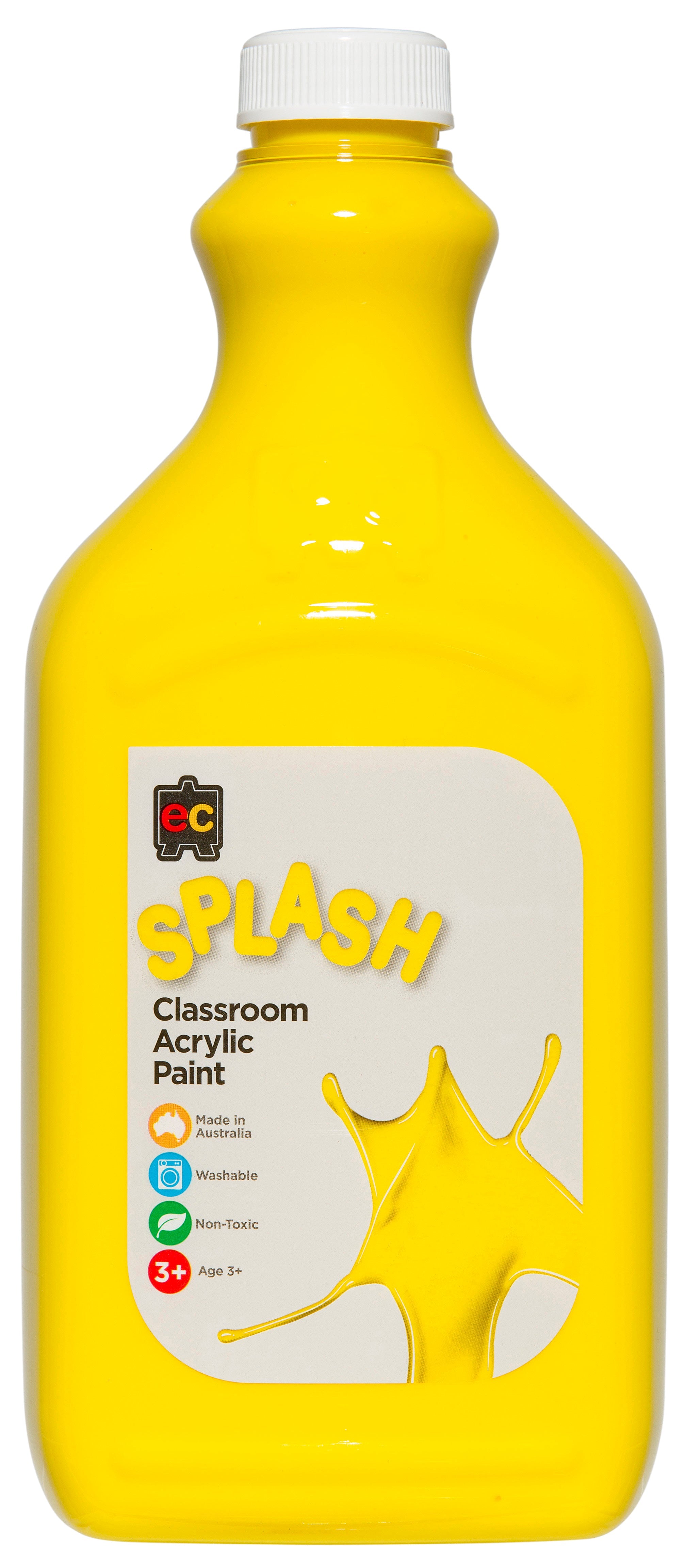 Splash Acrylic Paint 2L - Sunshine (Yellow)