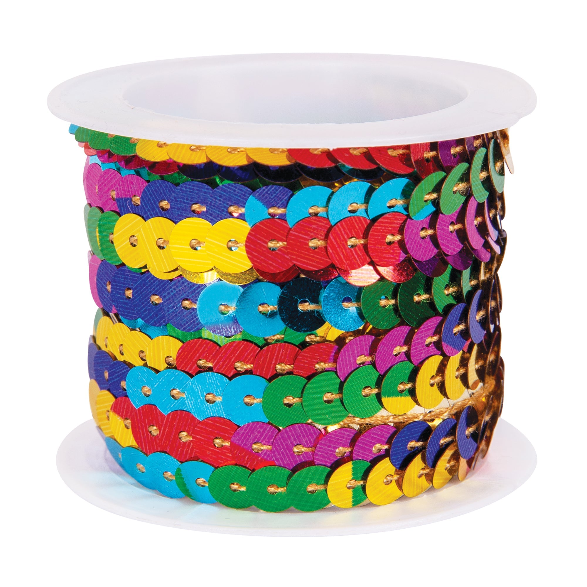 Rainbow Sequin String 5mm X 5m