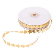 Metallic Star Trim Gold 5m