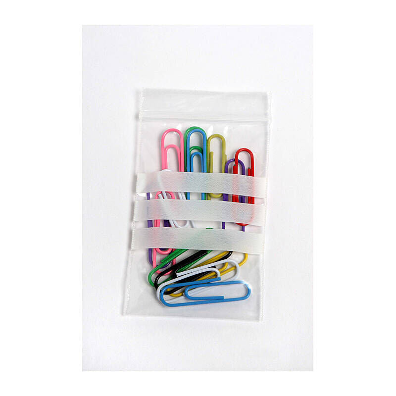 Cumberland Press Seal Bag 50Mic 90 X 150 Clear and White