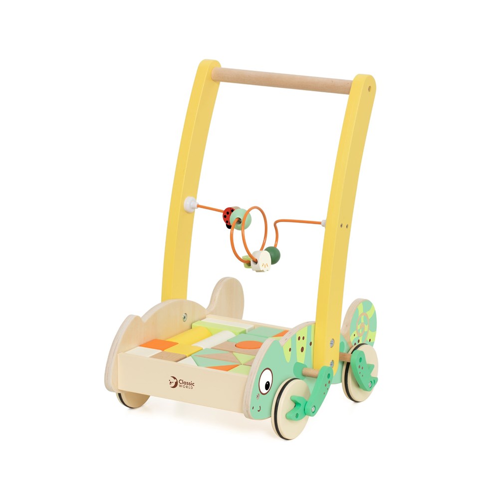 Classic World Baby Walker with Blocks