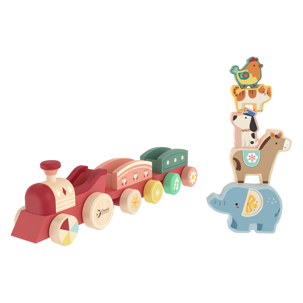 Classic World Pull Dudu Train - view 2