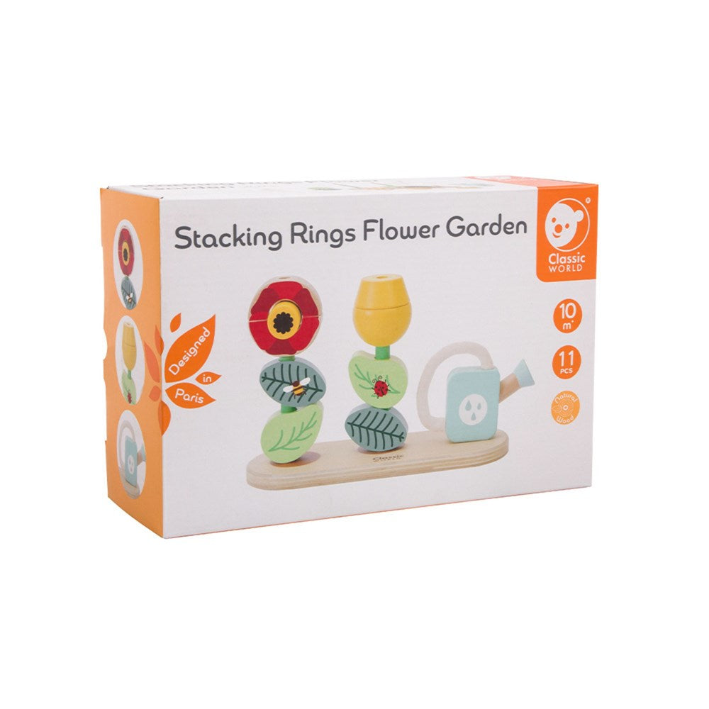 Classic World Stacking Rings - Flower Garden