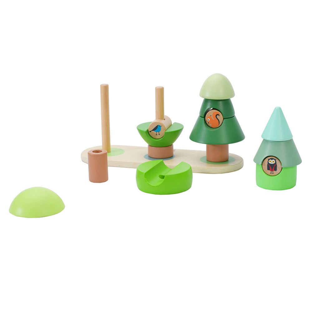 Classic World Stacking Rings - Little Forest - view 2