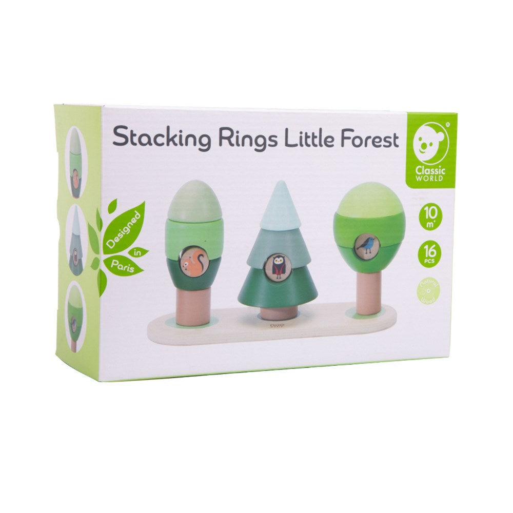Classic World Stacking Rings - Little Forest
