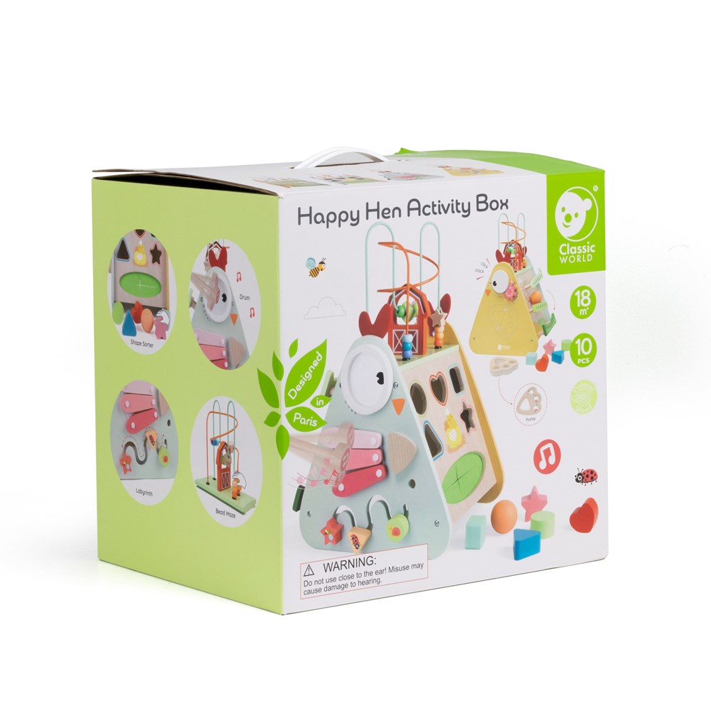 Classic World Happy Hen Activity Box
