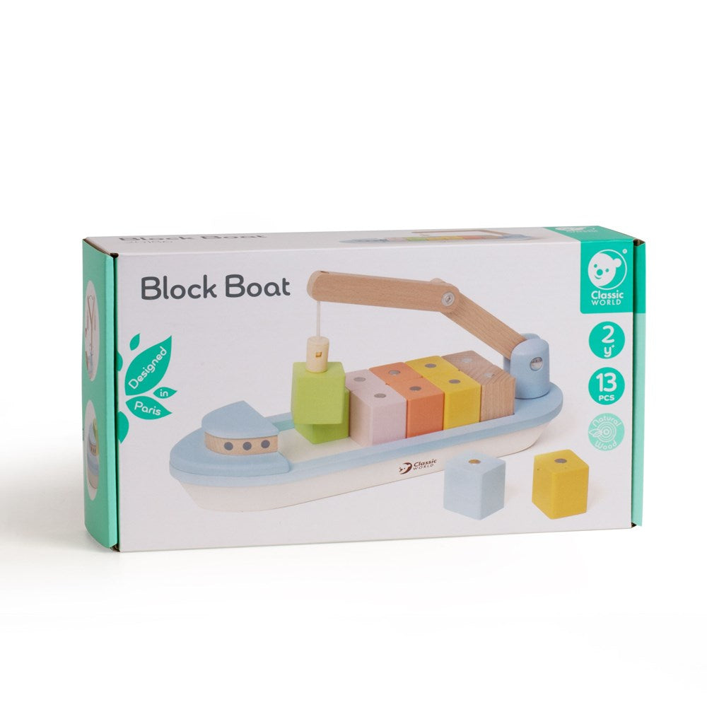 Classic World Block Boat