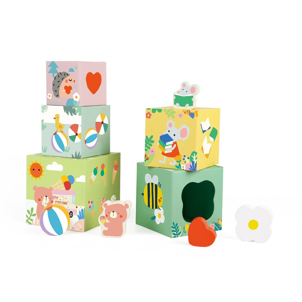 Classic World Forest Stacking Cubes - view 2