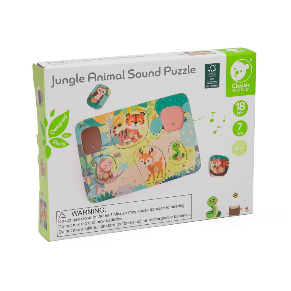 Classic World Jungle Sound Puzzle