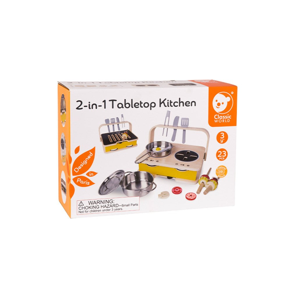 Classic World 2-in-1 Table Top Kitchen