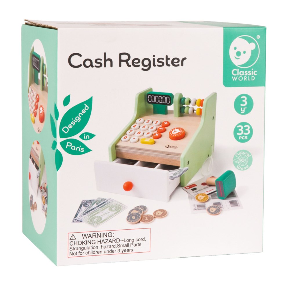 Classic World Cash Register