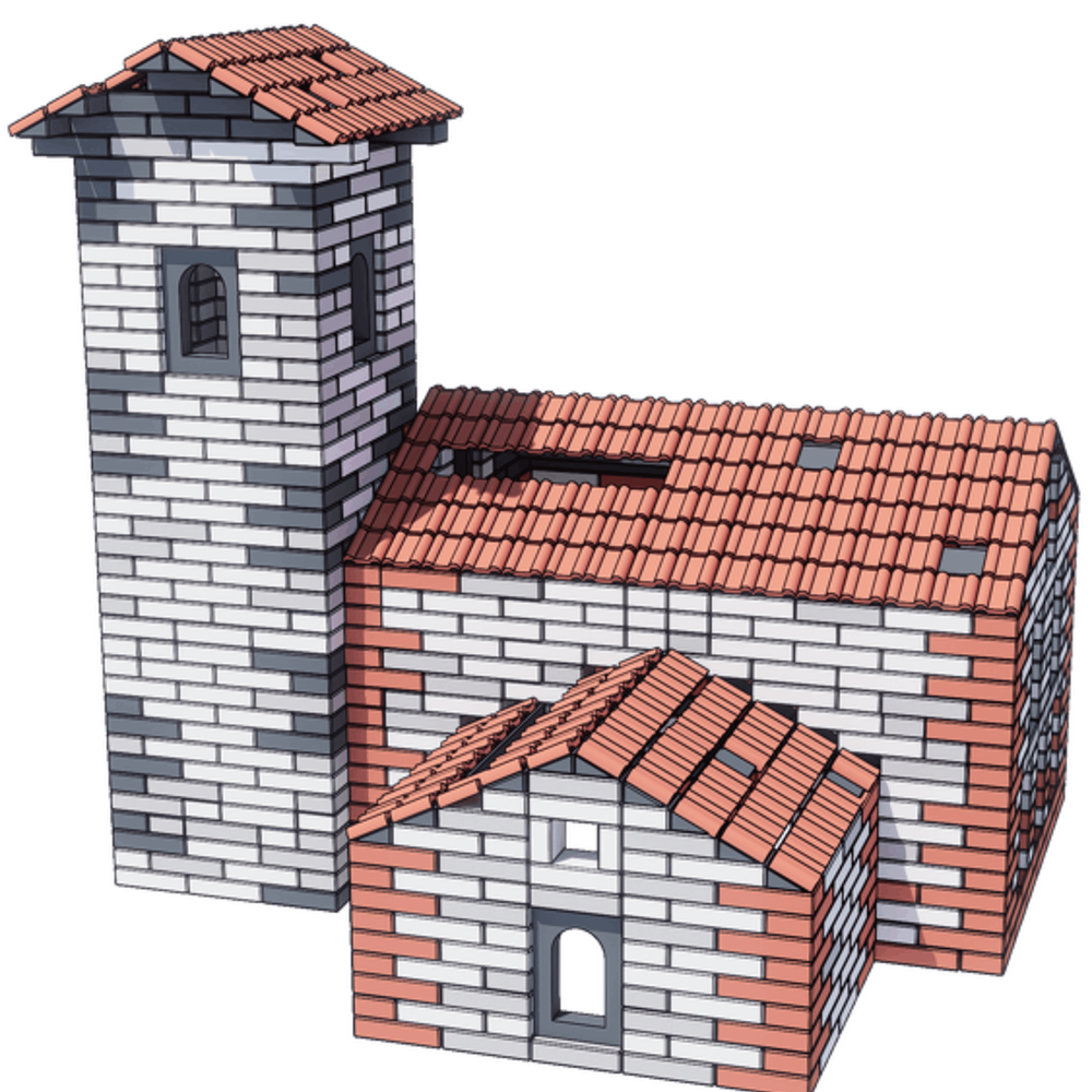 Classic World Soft Building Blocks - Red - view 2