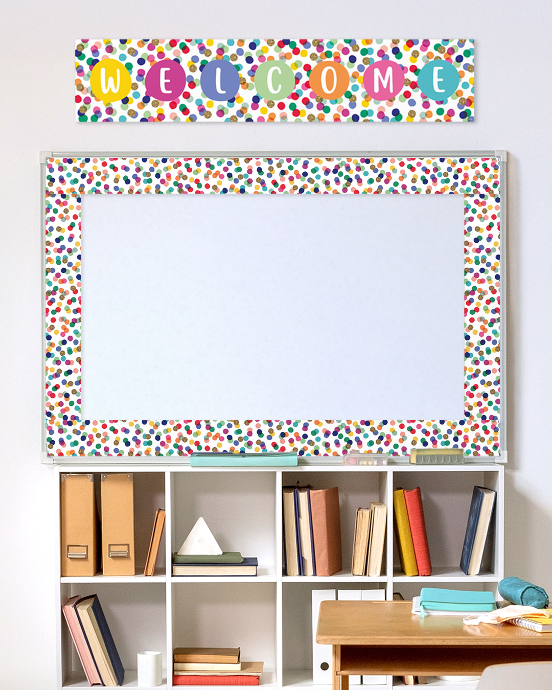 Confetti - Large Border