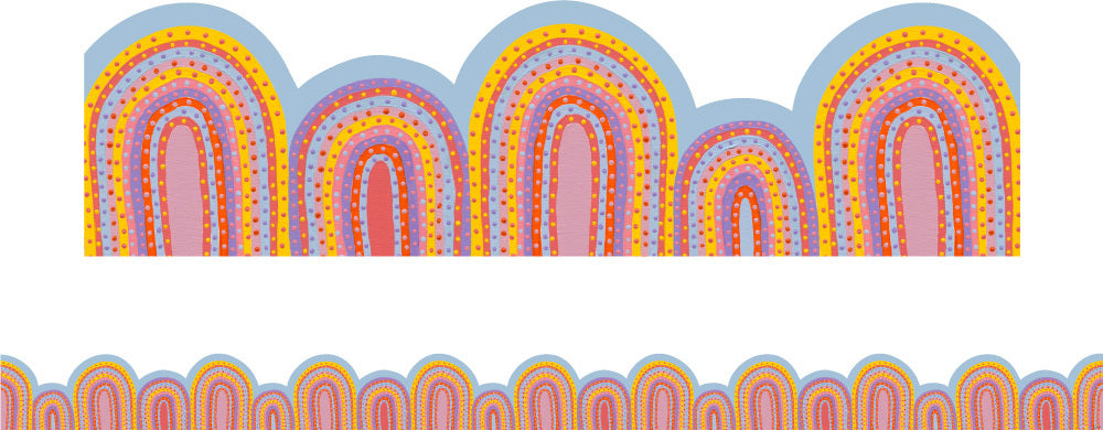 Rainbow Dreaming - Die-Cut Border