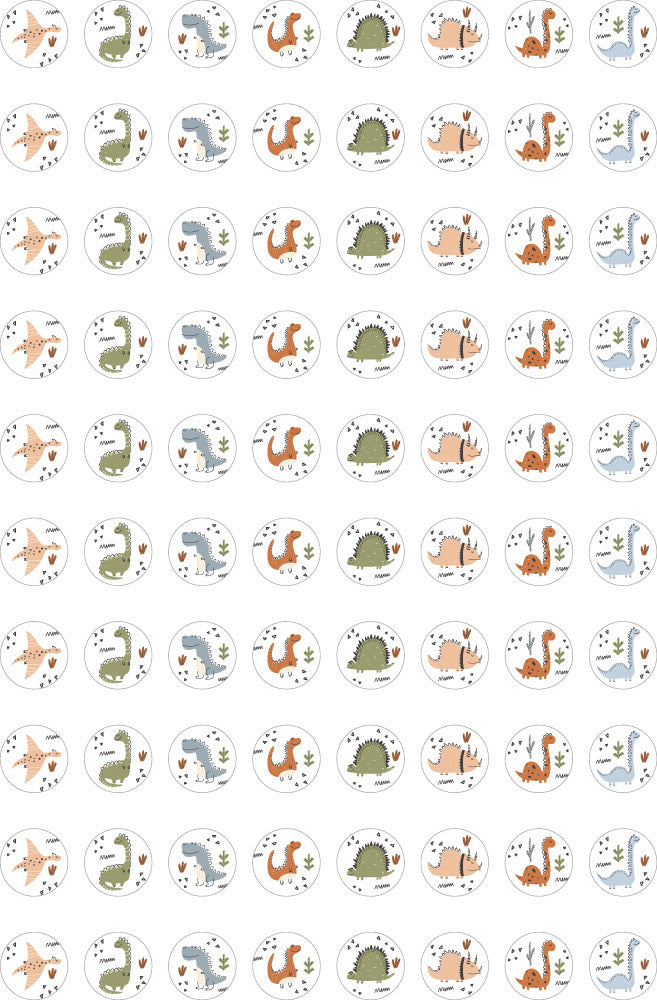 Dinosaurs - Dynamic Dots Stickers (Pack of 800)