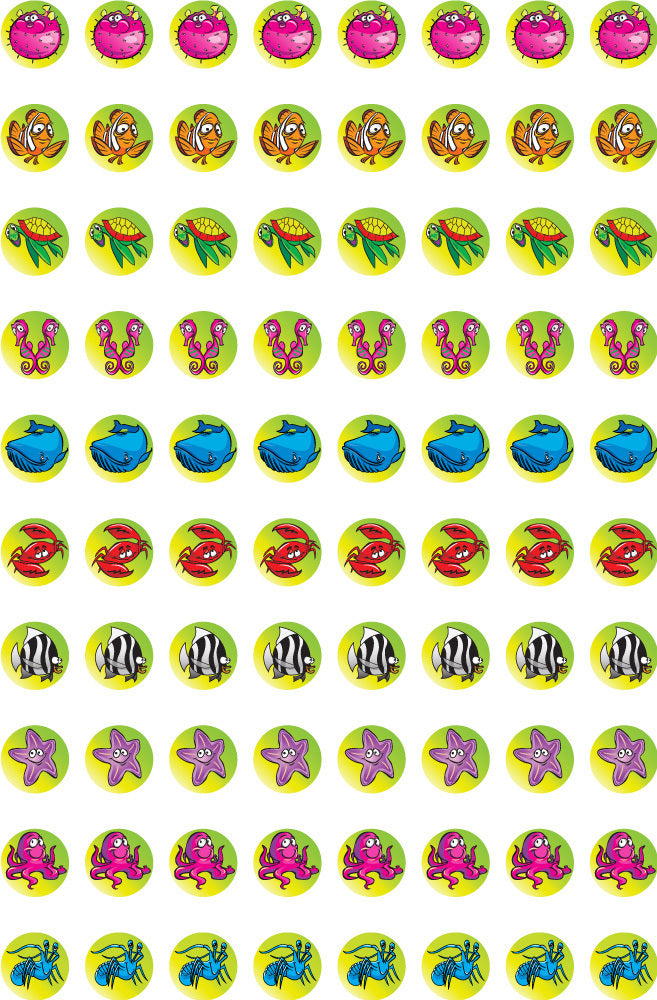 Dynamic Dots Marine Stickers (Previous Design)