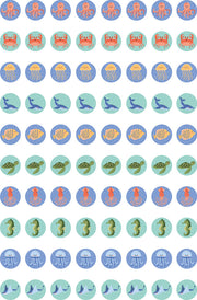 Marine - Dynamic Dots Stickers (Pack of 800)