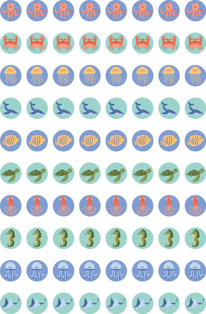 Marine - Dynamic Dots Stickers (Pack of 800)