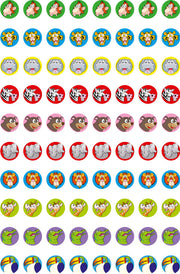 Dynamic Dots Zoo Stickers (Previous Design)