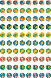 Zoo - Dynamic Dots Stickers (Pack of 800)