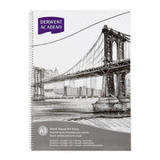 Derwent Academy Visual Art Diary - A3 Portrait (80 Pages)