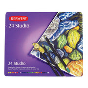 Derwent Coloured Pencils - Studio: Tin of 24 (Single)