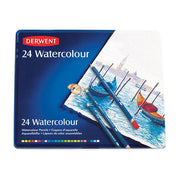 Derwent Coloured Pencils - Watercolour Tin of 24 (Box of 3)