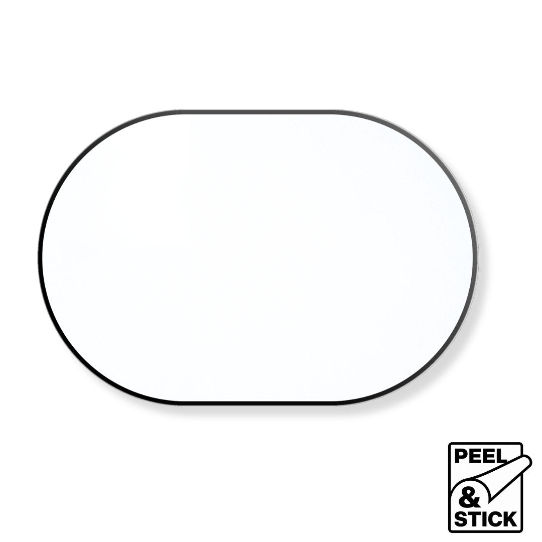 Visionchart Direct Message Magnetic Whiteboard 900 x 600mm Rounded