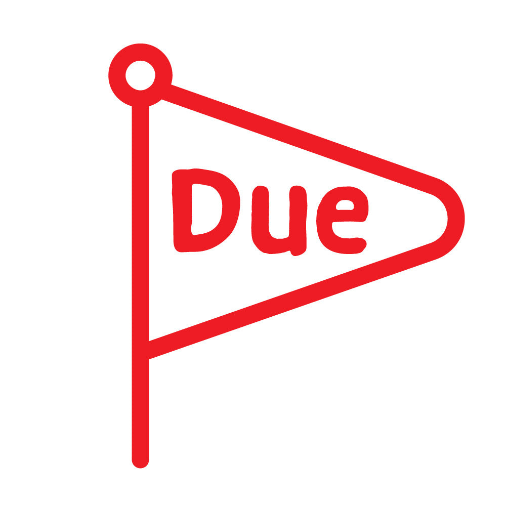 Reports Due - Diary Stamp