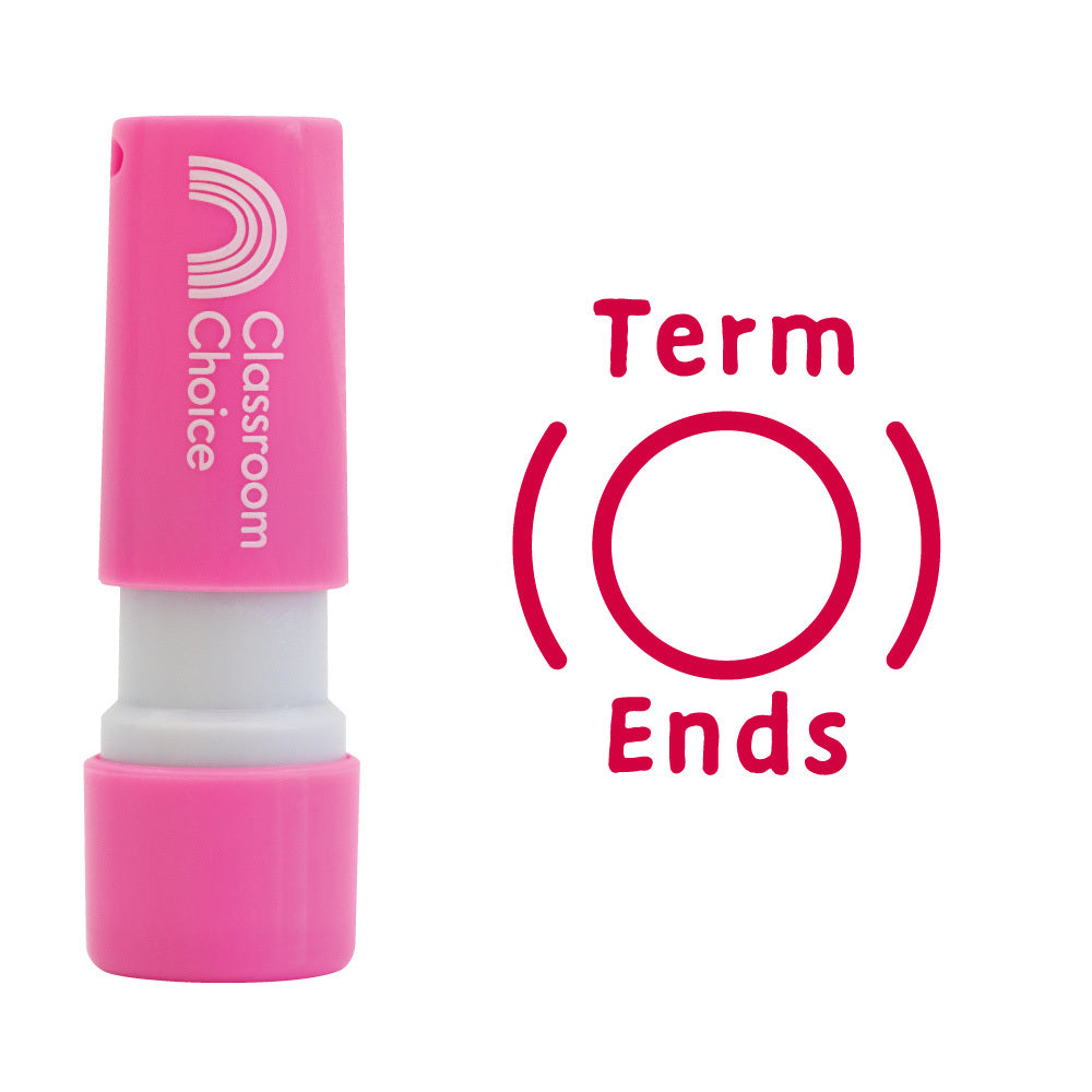 Term Ends - Diary Stamp