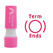 Term Ends - Diary Stamp