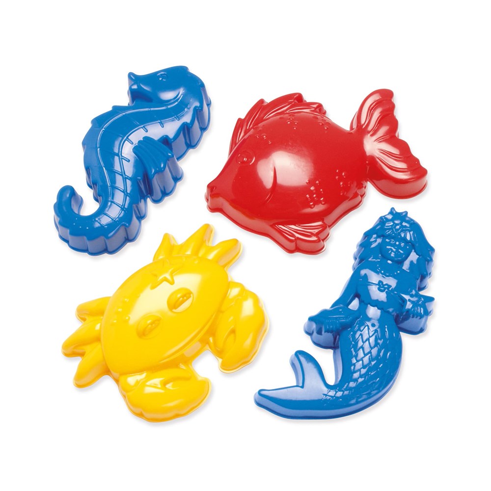 Dantoy Classic - Sand Moulds - Sea Creatures 4 pcs - view 2